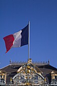France, Bretagne, Rennes, Préfecture, French flag, 