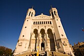 France, Lyon,  Notre-Dame de Fourvière, basilica, 