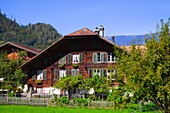 Switzerland, Berne, Interlaken,  Wilderswil, rural house, 