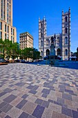 Kanada, Quebec, Montreal, Place d'Armes, Notre Dame, Basilika,