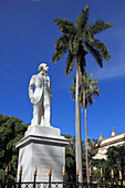 Cuba, Havana, Carlos Manuel de Cespedes statue, 