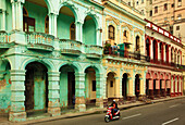 Cuba, Havana, Paseo de Marti, Prado, historic architecture, street scene, 