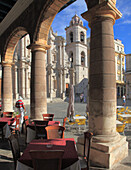 Cuba, Havana, Plaza de la Catedral, Cathedral, 