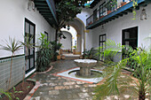 Cuba, Havana, Casa de los Arabes, patio, 