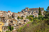 Historic town view, Ragusa Ibla, Ragusa province, Sicily, Italy