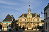 town hall of Nogent-le-Roi,  Eure-et-Loir department , Centre-Val de Loire region, France, Europe