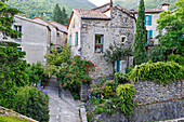 Aumessas, village of Cevennes,Gard department,Languedoc-Roussillon region,France,Europe