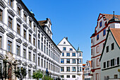  Former Jesuit University and Upper Pharmacy, Dillingen an der Donau, Bavarian Swabia, Swabia, Bavaria, Germany 