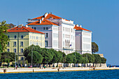  Houses on the promenade in Zadar, Croatia 