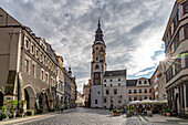  The Old Town Hall on the Untermarkt in Görlitz, Upper Lusatia, Saxony, Germany 