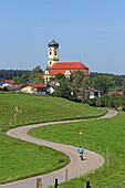  Pilgrimage Church of Our Lady of Sorrows and St. Ulrich, Maria Steinbach, Allgäu, Swabia, Bavaria, Germany 