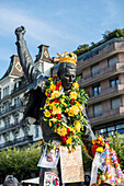  Freddy Mercury Statue, Montreux, Lake Geneva, Lac Léman, Canton of Vaud, Switzerland 
