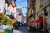  Rue de la Poterie in the old town of Vitré, Ille-et-Vilaine, Brittany, France 