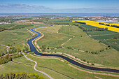  View of the Barthe River, Mecklenburg-Western Pomerania, Germany 