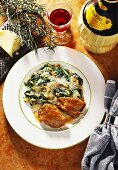 Pork Chop with Chard