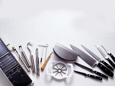 Assorted Kitchen Tools; Knives and Carving Utensils