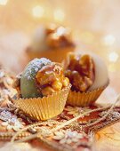 Noci di Merano (walnuts with caramel & marzipan stuffing)