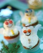 Weihnachtsengel-Muffins (Orangen-Kokos-Muffins)