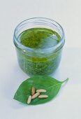 Pesto in jar