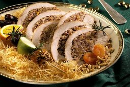 Stuffed turkey breast