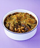 Cassoulet, with gratin topping