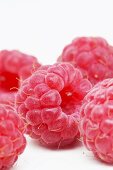 Several raspberries (close-up)