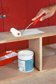 Making a wall cabinet (painting)