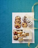 Macadamia cookies and nut sweets