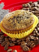 Mohn-Kaffeelikör-Muffin