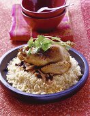 Couscous with pigeon