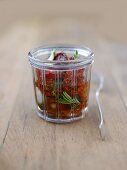 Dried tomatoes in oil