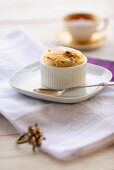 Passion fruit soufflé