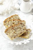 Poppy seed and nut bread for Easter