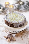 Mohnkuchen mit Zuckerglasur zu Weihnachten (Polen)