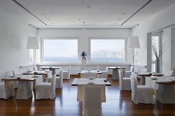 Dining room in Hotel Casa Angelina (Praiano, Italy)