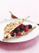 Millefeuille with berries