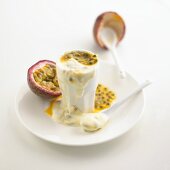 Passion fruit yoghurt