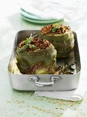 Artichokes au gratin