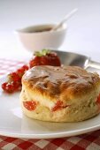 Cherry scone (England)