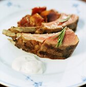 Lamb chops with rosemary