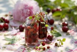 Cherry and wild strawberry liqueur