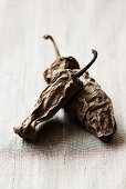 Two dried chillies