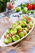 Brussels sprouts with bacon