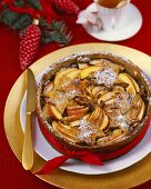 Christmas apple cake