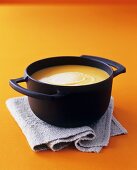 Butternut squash soup with nutmeg and ginger