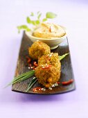 Falafel with hummus