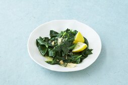 Spinach with garlic