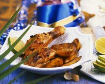 Chicken with Caribbean seasoning