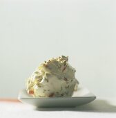 Soft cheese with caraway seeds