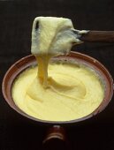 Aligot (Mashed potato with cheese and garlic, Auvergne, France)